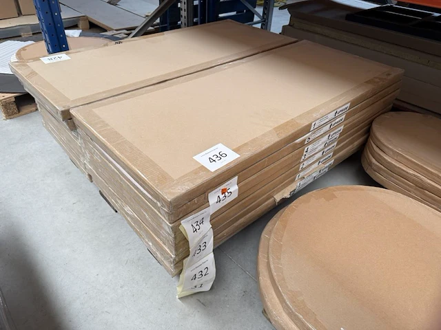 1x keramische salontafelblad persia grigio matte - 1200mm - afbeelding 3 van  3