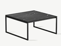 1x keramische salontafelblad sahara nero matte - 700mm - afbeelding 1 van  3