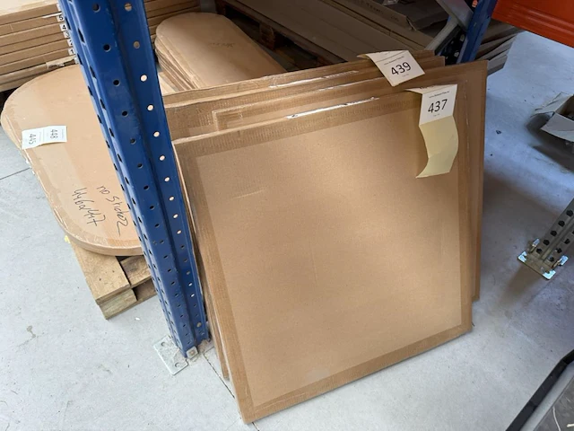 1x keramische salontafelblad sahara nero matte - 700mm - afbeelding 3 van  3