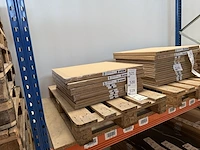1x keramische salontafelblad statuarietto bianco matte - 700mm - afbeelding 3 van  3