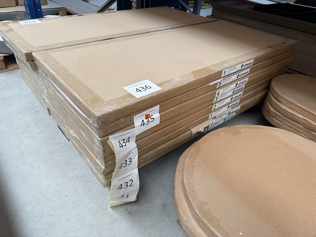 1x keramische salontafelblad urban carbon - 1200mm - afbeelding 5 van  5