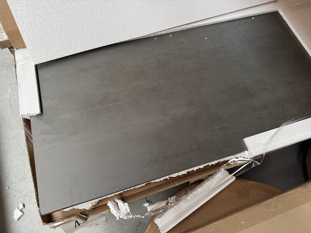 1x keramische salontafelblad urban carbon - 1200mm - afbeelding 1 van  5