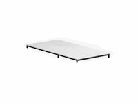 1x keramische tafelblad carrara white - 2800mm - afbeelding 1 van  3