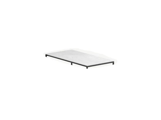 1x keramische tafelblad carrara white - 2800mm - afbeelding 1 van  3