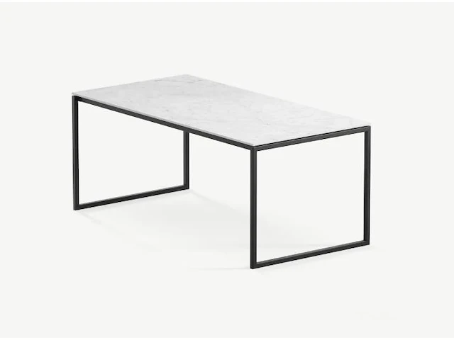 1x keramische tafelblad carrara white - 2800mm - afbeelding 1 van  3