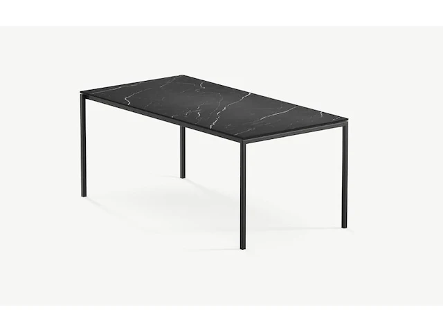 1x keramische tafelblad nero mogelijks met krassen - 2200mm - afbeelding 1 van  4