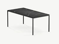 1x keramische tafelblad nero mogelijks met krassen - 2200mm - afbeelding 1 van  4