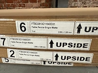 1x keramische tafelblad persia grigio matte - 2800mm - afbeelding 2 van  3