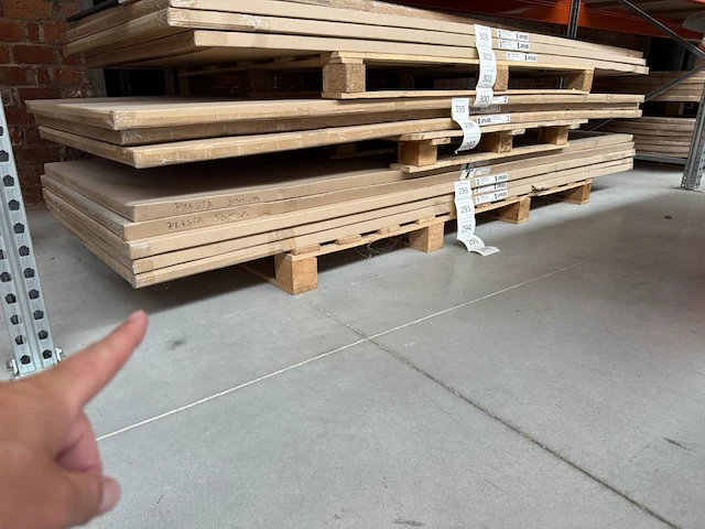 1x keramische tafelblad persia grigio matte - 3000mm - afbeelding 3 van  3