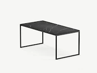 1x keramische tafelblad rectangular sahara nero matte - 1800x900mm - afbeelding 1 van  2