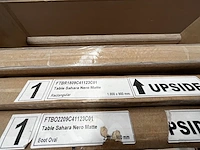 1x keramische tafelblad rectangular sahara nero matte - 1800x900mm - afbeelding 2 van  2