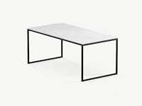 1x keramische tafelblad statuarietto bianco matte - 2200mm - afbeelding 1 van  3