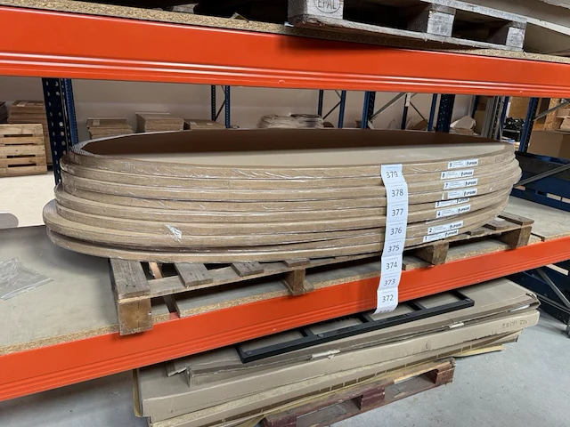 1x keramische tafelblad statuarietto bianco matte - 2500mm - afbeelding 3 van  3