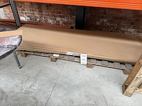 1x keramische tafelblad statuarietto bianco matte - 2800mm - afbeelding 3 van  3