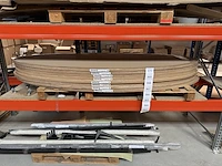 1x keramische tafelblad statuarietto bianco matte - 2800mm - afbeelding 3 van  3