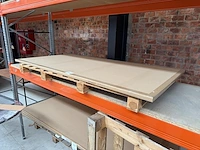 1x keramische tafelblad travertin - 2400mm - afbeelding 2 van  4