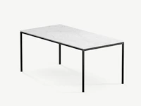 1x keramische werkblad carrara - 2800x900mm - afbeelding 1 van  2