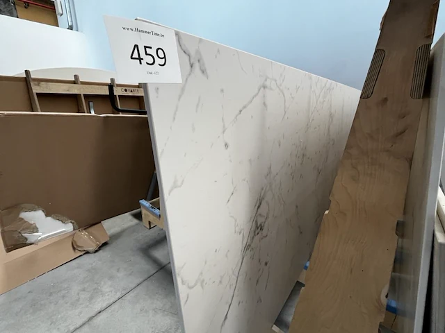 1x keramische werkblad carrara - 2800x900mm - afbeelding 2 van  2