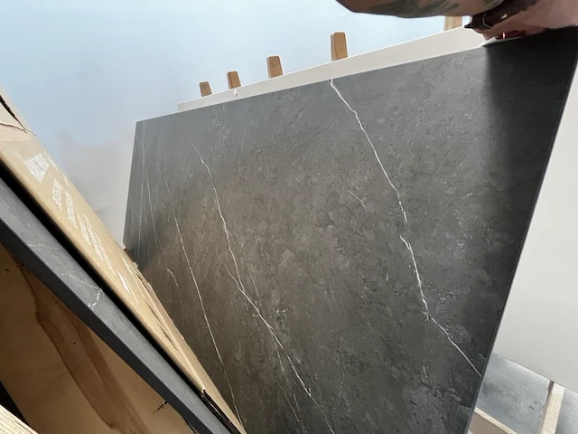 1x keramische werkblad pietra grey - 2200x900mm - afbeelding 1 van  2