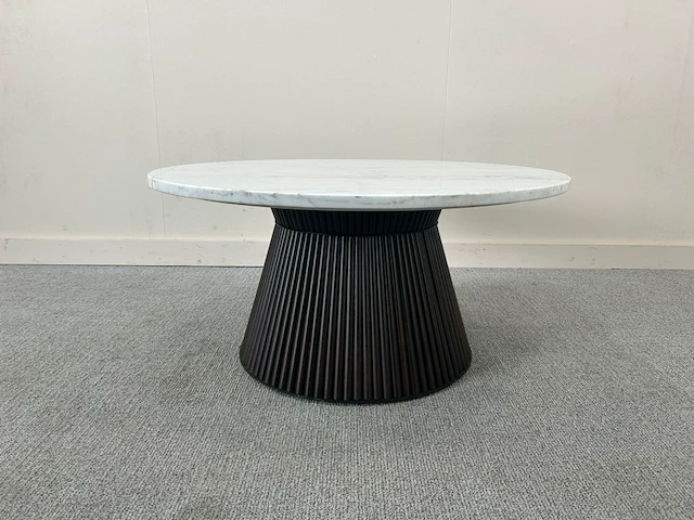 1x marmeren salontafel - afbeelding 1 van  4