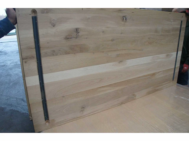1x massief eiken tafelblad 1m80 - afbeelding 4 van  4