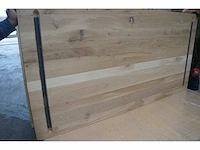 1x massief eiken tafelblad 1m80 - afbeelding 4 van  4