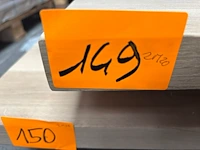 1x massief eiken tafelblad 2m20 - afbeelding 2 van  5