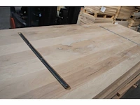 1x massief eiken tafelblad 2m50 - afbeelding 1 van  6