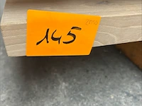 1x massief eiken tafelblad 2m50 - afbeelding 5 van  5