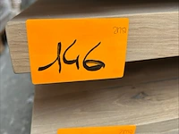 1x massief eiken tafelblad 2m50 - afbeelding 5 van  5