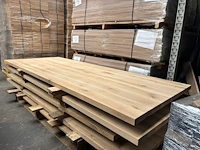 1x massief eiken tafelblad 2m50 - afbeelding 2 van  4