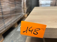 1x massief eiken tafelblad 2m50 - afbeelding 2 van  4