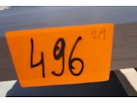1x massief eiken tafelblad 2m90 - afbeelding 2 van  5