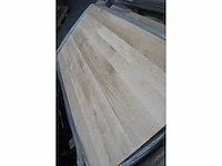 1x massief eiken tafelblad 2m - afbeelding 4 van  6