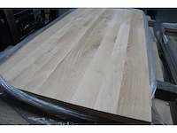 1x massief eiken tafelblad 2m - afbeelding 6 van  6