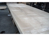 1x massief eiken tafelblad boomstameffect 2m20 - afbeelding 3 van  3