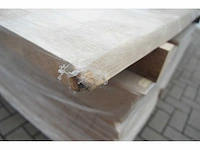 1x massief eiken tafelblad boomstameffect 2m80 - afbeelding 4 van  4