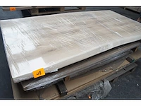 1x massief eiken tafelblad boomstameffect 2m - afbeelding 1 van  6