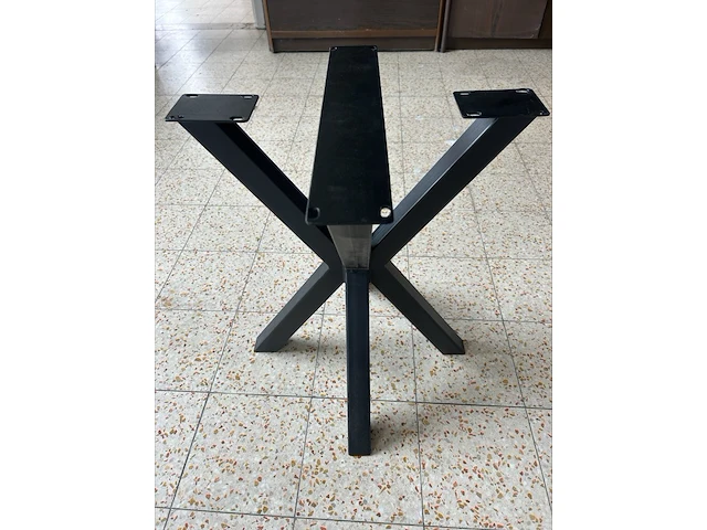 1x massief eiken tafelblad rond 1m - afbeelding 1 van  6
