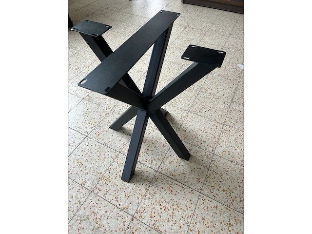 1x massief eiken tafelblad rond 1m - afbeelding 3 van  6