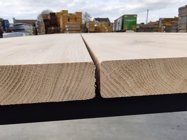 1x massieve buitentafel eik 2m80 - afbeelding 6 van  8