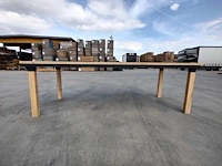 1x massieve buitentafel eik 2m80 - afbeelding 2 van  8
