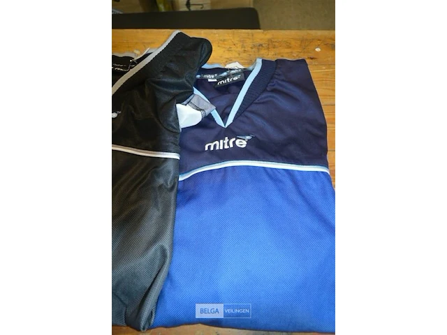 1x mitre keepertrui blauw maat xxl, 1x mitre keepertrui zwart maat xxl - afbeelding 3 van  4