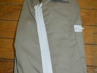1x overall beige met rits maat 60 - afbeelding 1 van  2