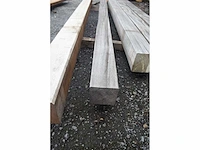 1x padouk poortpaal 115x115 - afbeelding 4 van  4