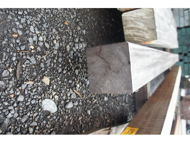 1x padouk poortpaal 115x115 - afbeelding 3 van  4