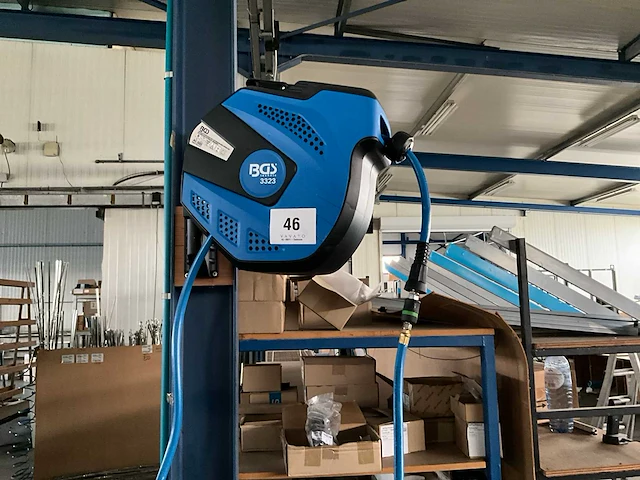 1x persluchthaspel bgs technic 3323 +1x würth - afbeelding 1 van  5