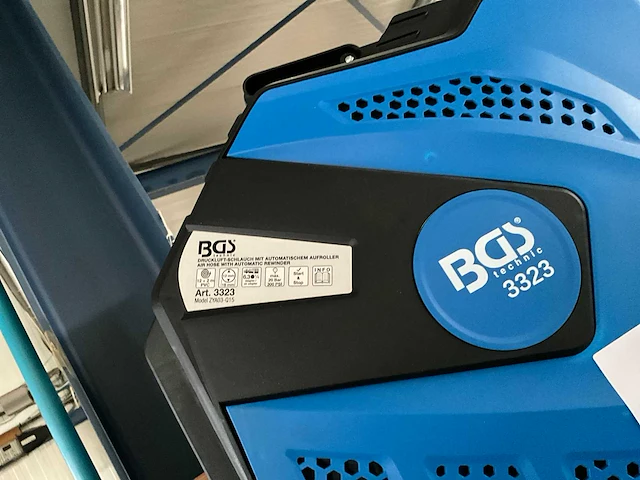 1x persluchthaspel bgs technic 3323 +1x würth - afbeelding 2 van  5