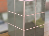 1x prototype design tegeltafel handmade 31x31x46h - afbeelding 1 van  7