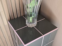 1x prototype design tegeltafel handmade 31x31x46h - afbeelding 6 van  7